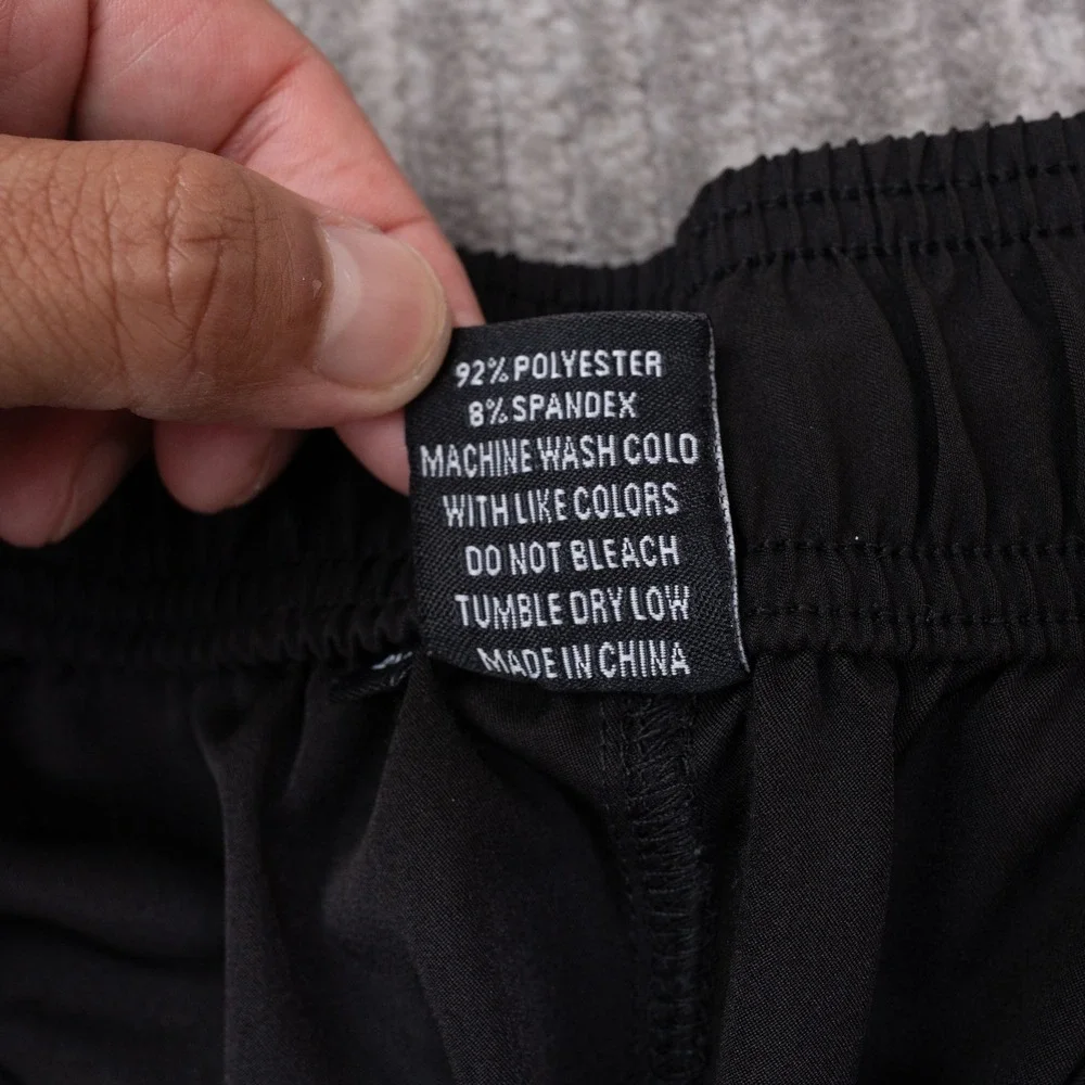 Maui Rippers Board Shorts Mens 4X Black Spandex Cargo Pocket Swim Trunks